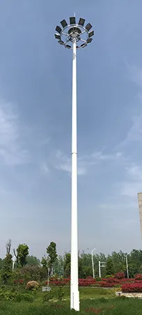 Mogu li se visoki stupovi rasvjete postaviti na neravno tlo?